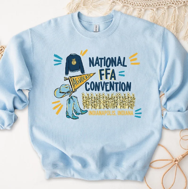 National FFA Convention Western Stripes Crewneck (S-3XL) - Multiple Colors!