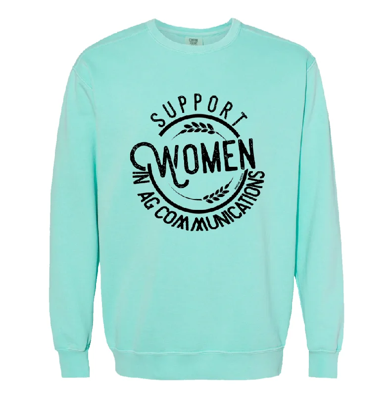 Support Women in Ag Communications Crewneck (S-3XL) - Multiple Colors!