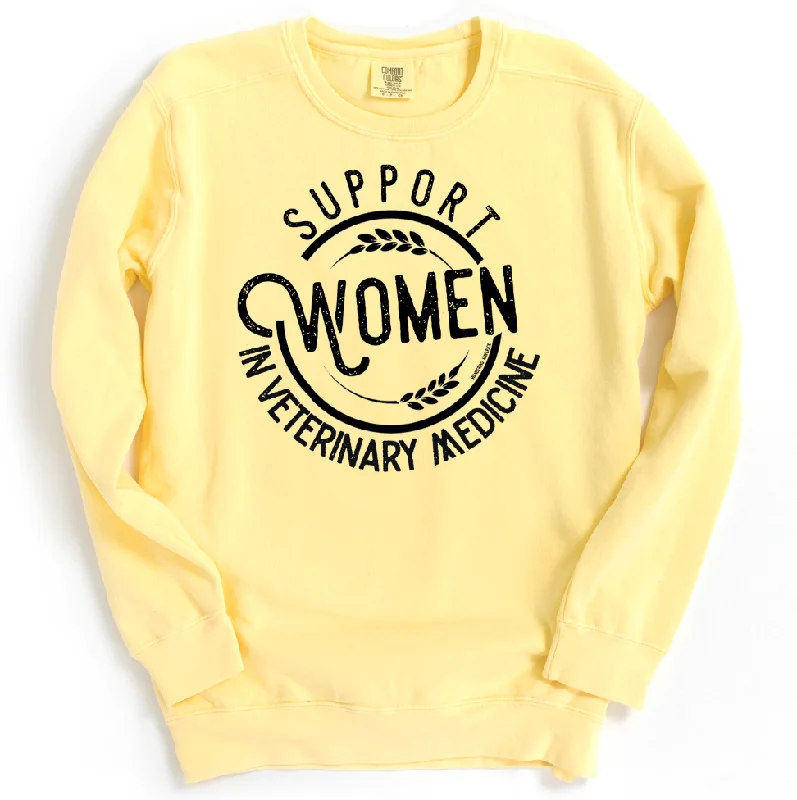 Support Women in Veterinary Medicine Crewneck (S-3XL) - Multiple Colors!